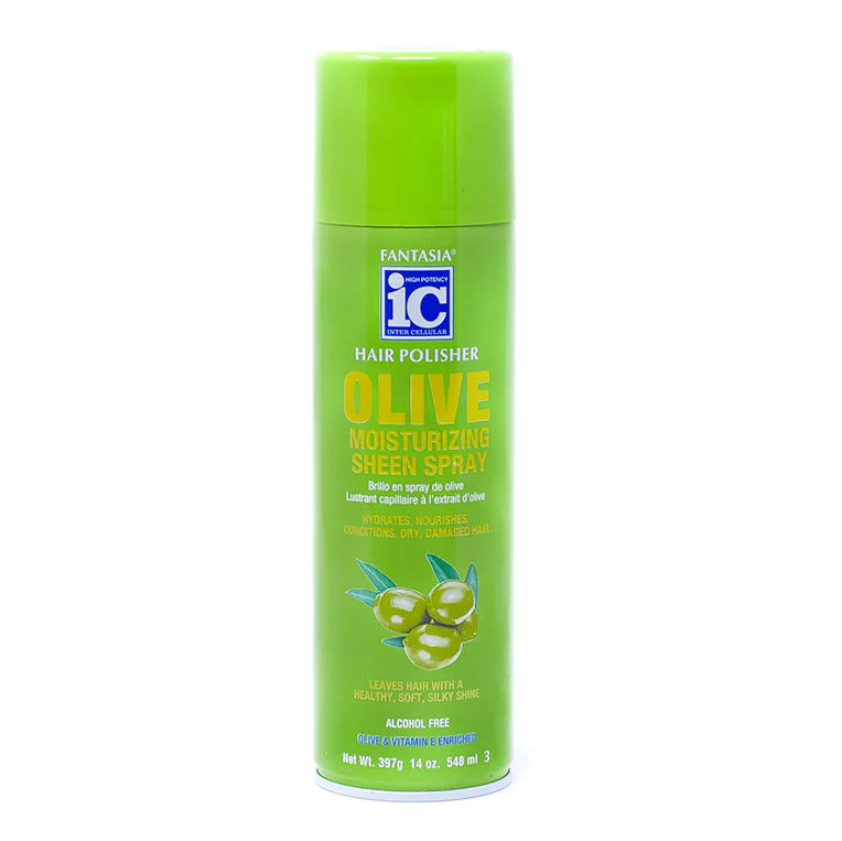 Hair Polisher Olive Moisturizing Sheen Spray