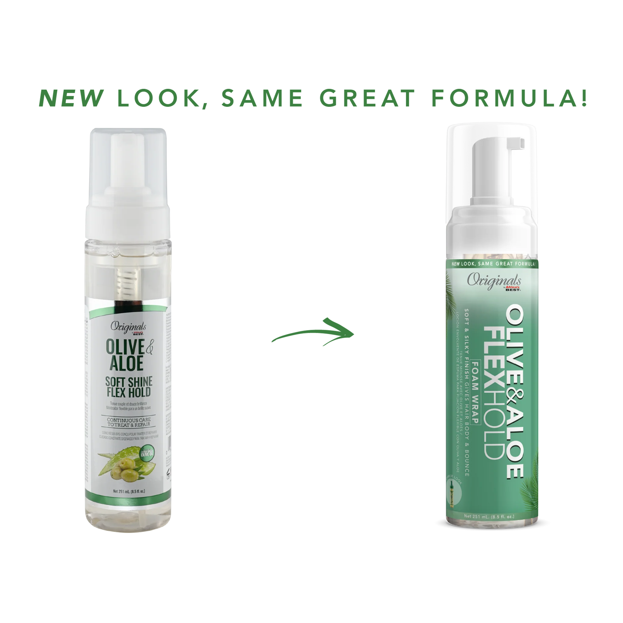 Olvie & Aloe Flex Hold Foam Wrap