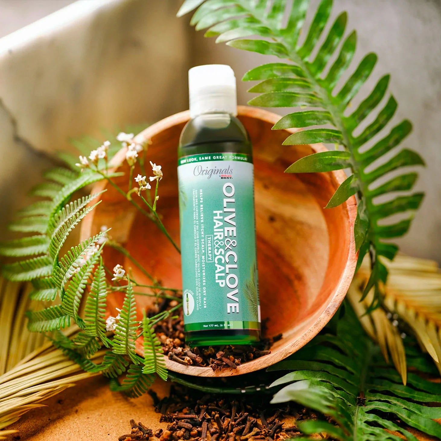 Olive & Clove Hair & Scalp Therapy