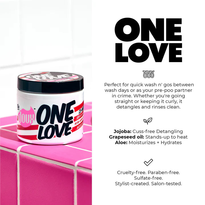 One Love Co-Wash Super Slip Cleansing Cream Pre Poo