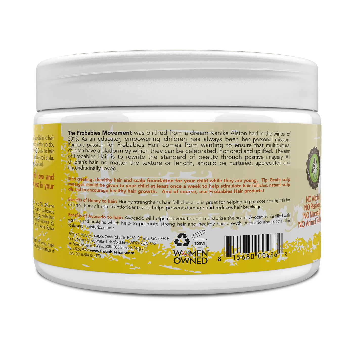 Fro Babies Hair Puffy Hold Me Down Baby Gelle