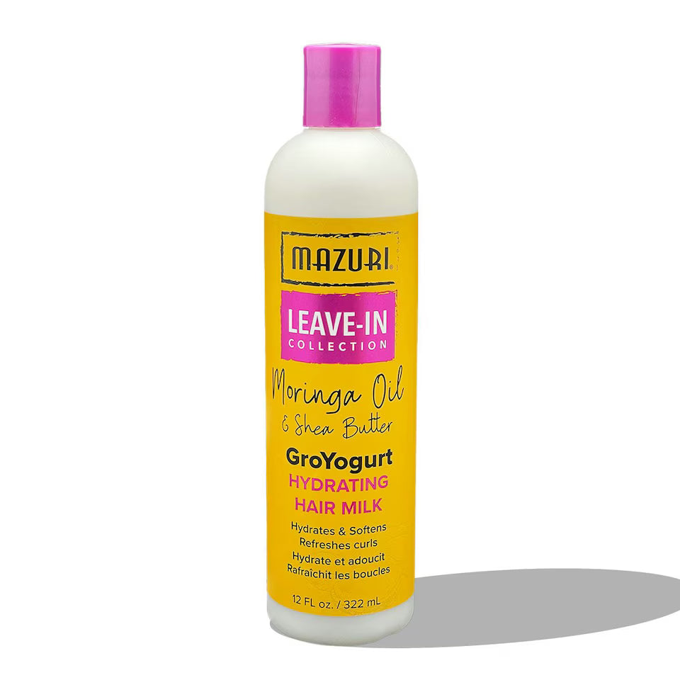 Leave In Collection Moringa Oil & Shea Butter Groyogurt Hydrating Hair Milk