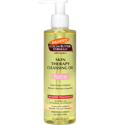 Cocoa Butter Formula With Vitamin E Skin Therapy Cleansing Oil Face Rosehip Fragrance