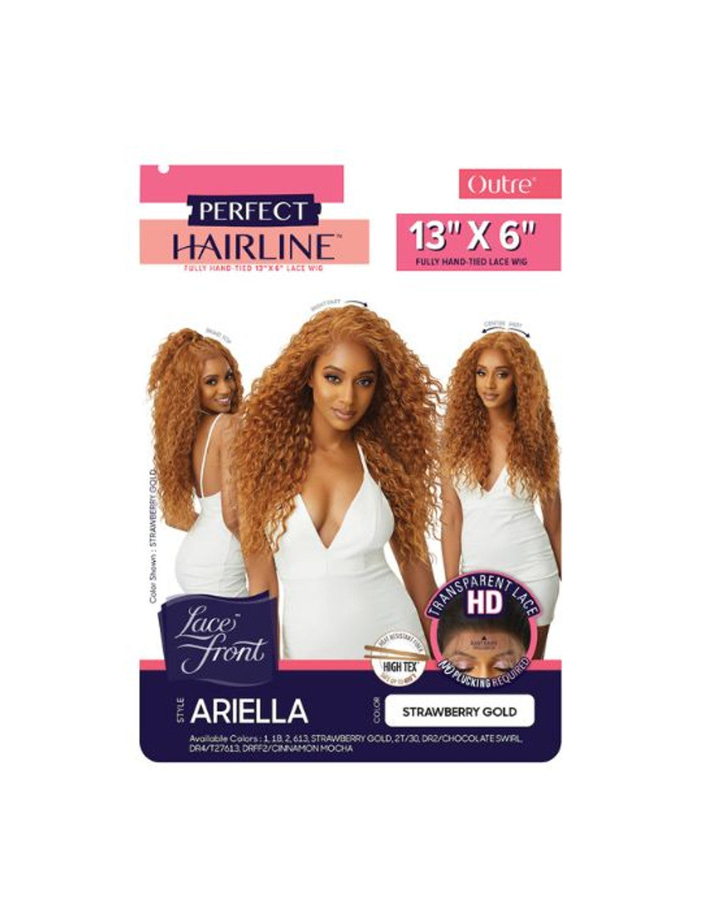 Outre Perfect Hairline Hd Synthetic Lace Wig 13 X 4 - Ariella