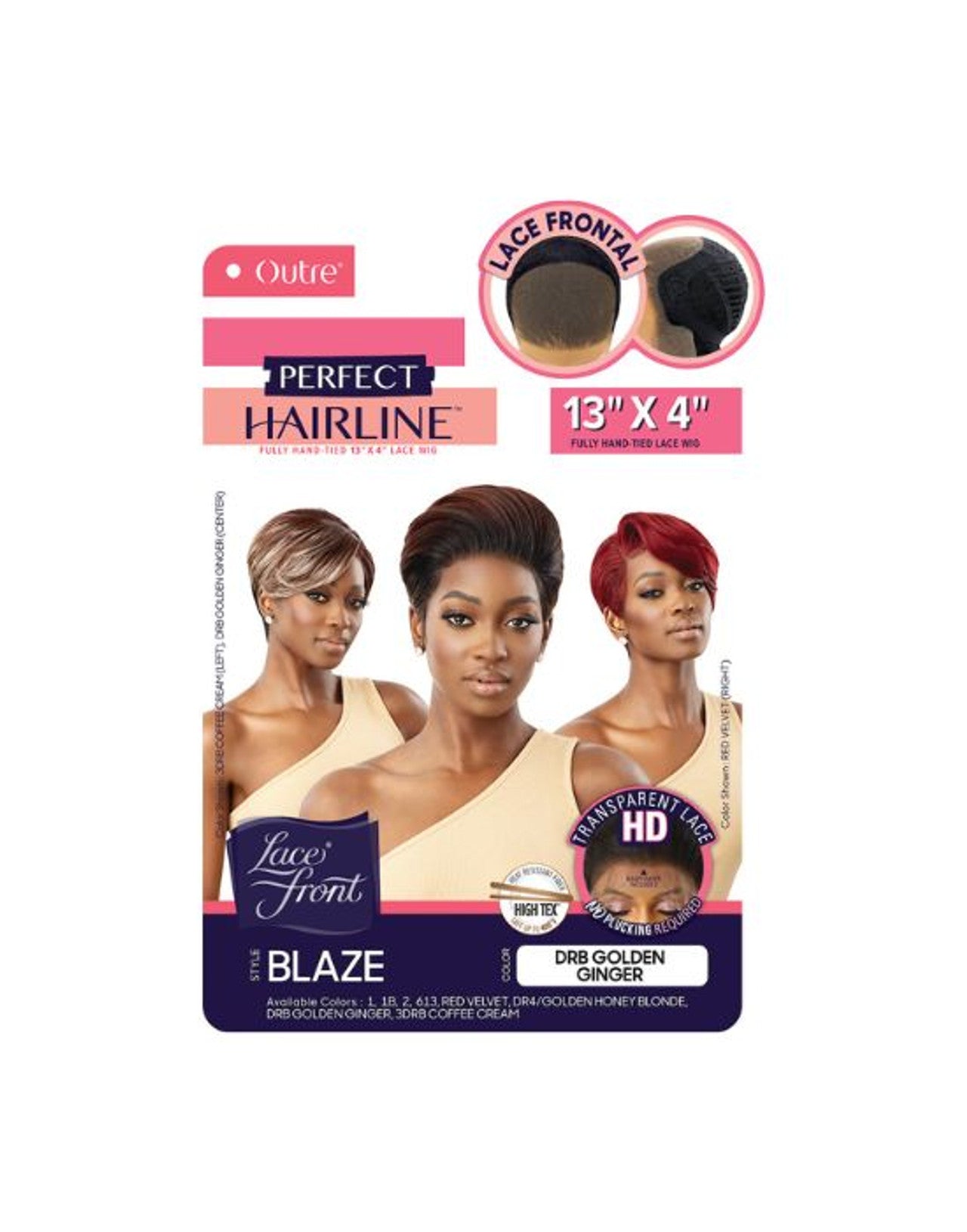 Outre Perfect Hairline Hd Synthetic Lace Wig 13 X 4 - Blaze