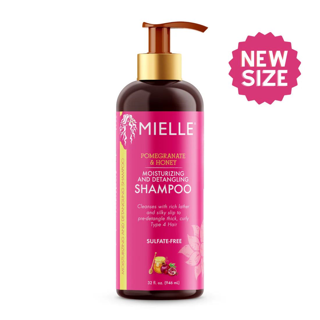 Pomegranate & Honey Moisturizing And Detangling Shampoo