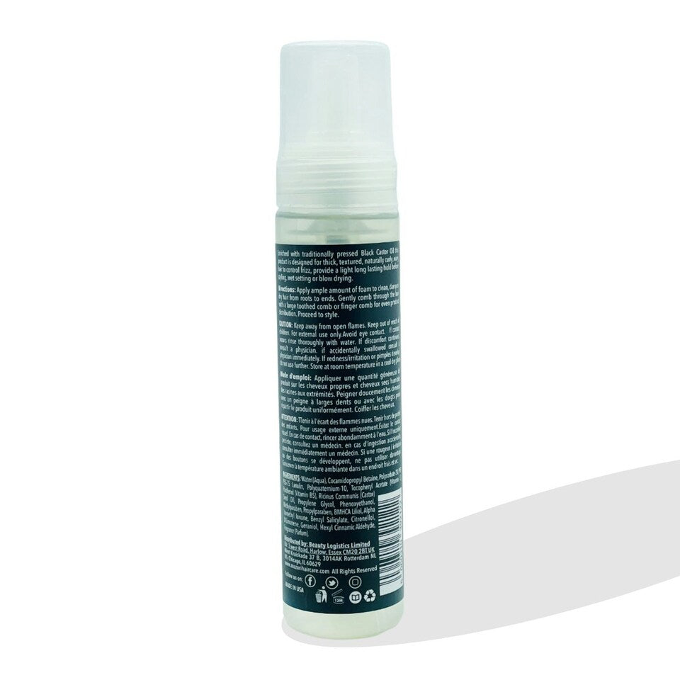 Black Castor Oil Wrap Mousse