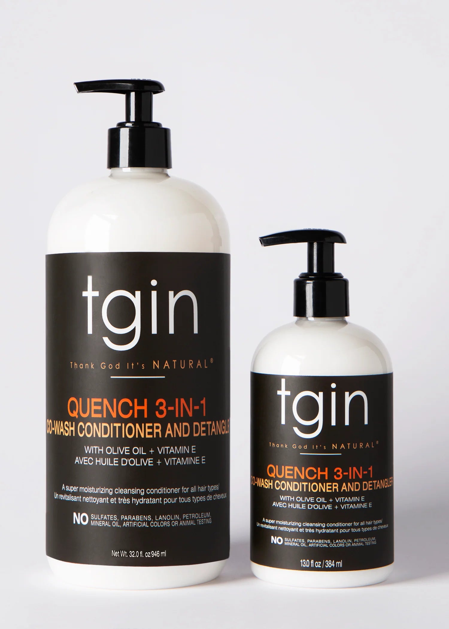 Quench 3 In 1 Co Wash Conditioner And Detangler With Olive Oil +Vitamin E