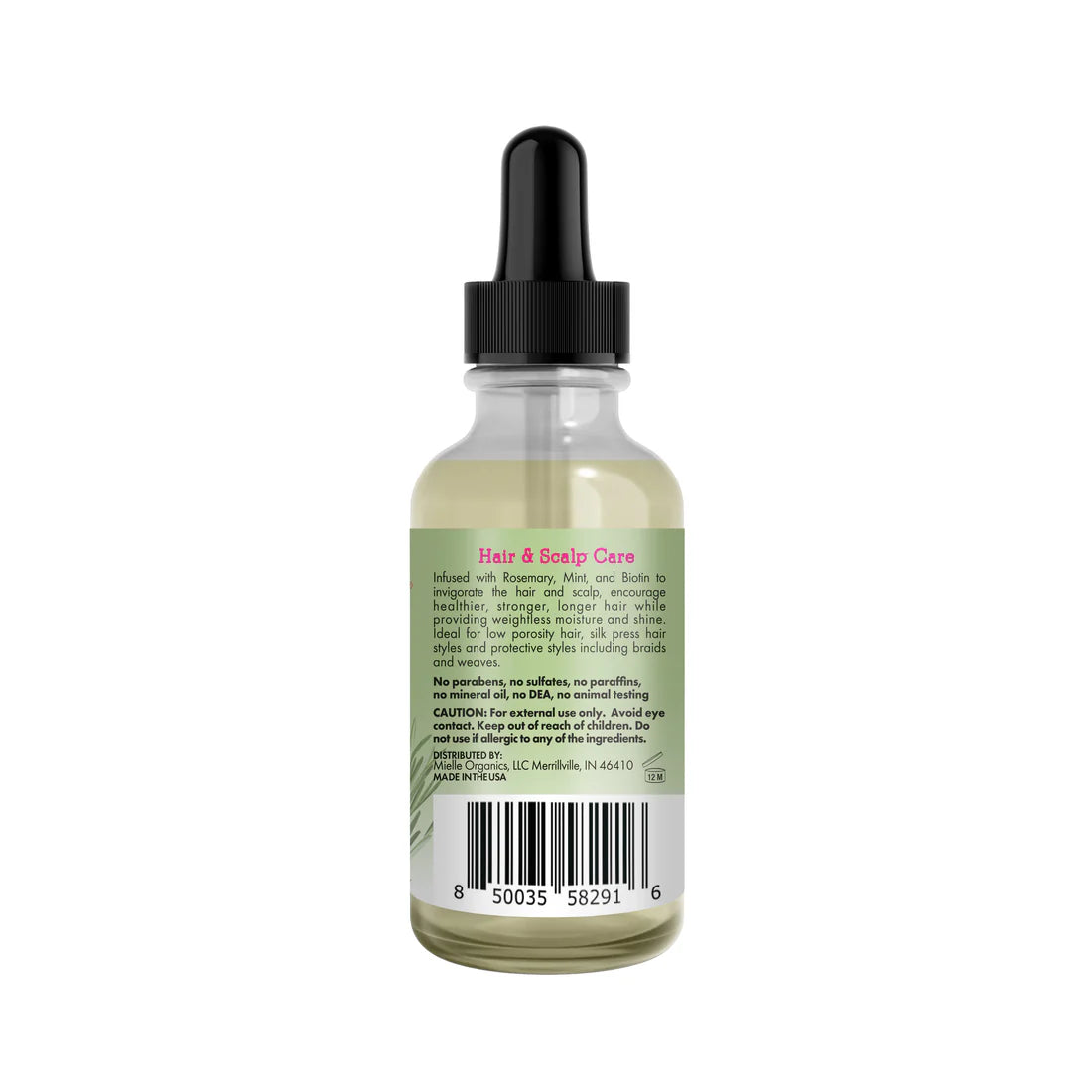 Rosemary Mint Light Scalp And Hair Strengthening Oil