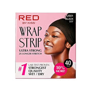 Wrap Strip 3.5" Black 40 Strips