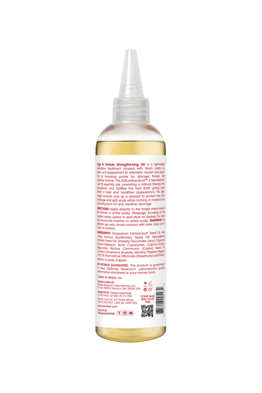 Scalp Care Edge & Temple Strengthening Oil Biotin & Black Castor Oil
