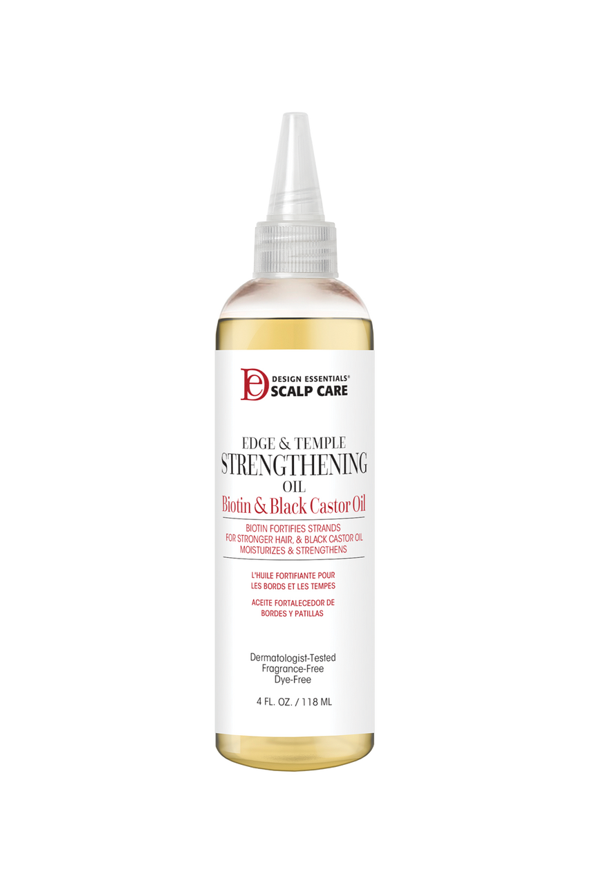 Scalp Care Edge & Temple Strengthening Oil Biotin & Black Castor Oil