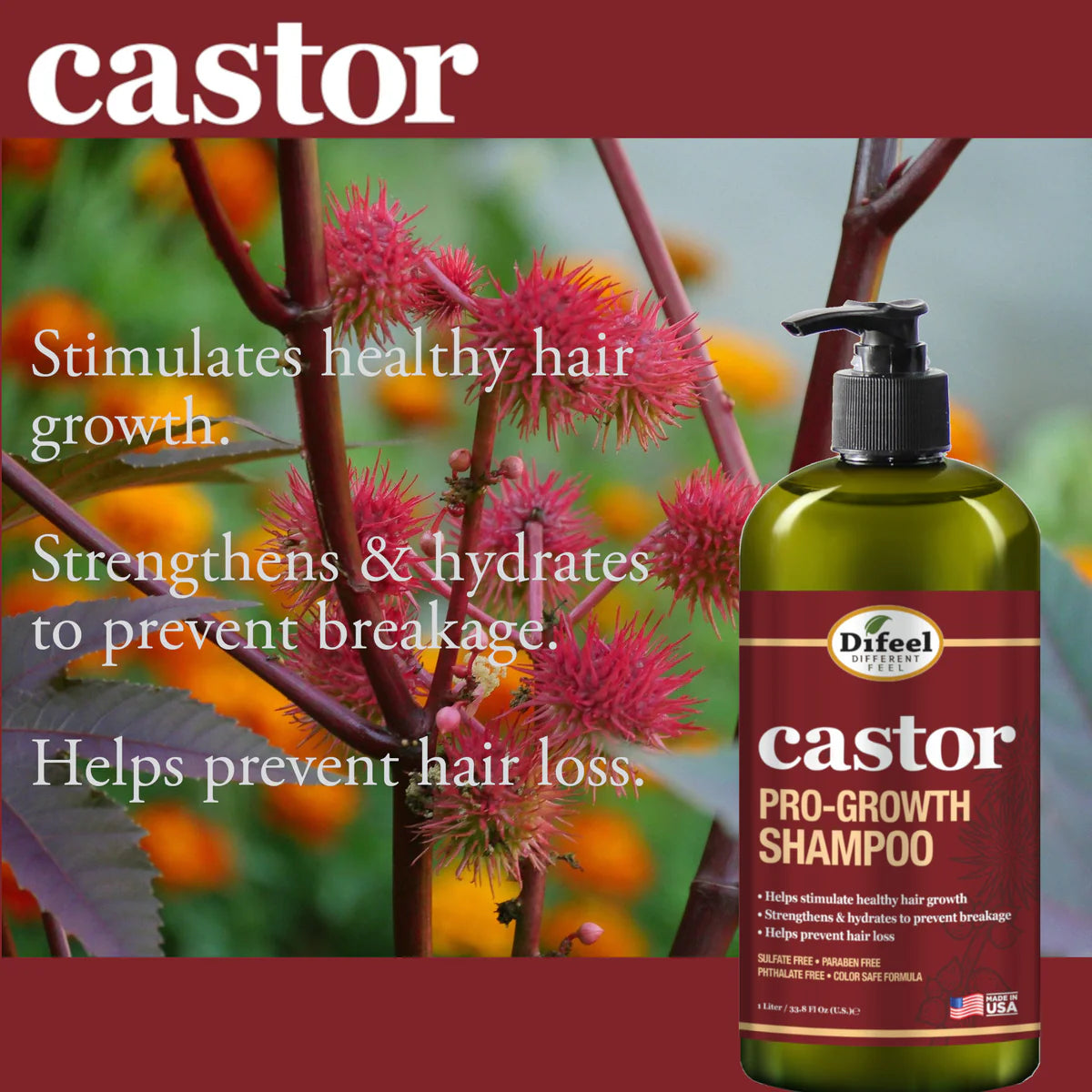 Castor Pro Growth Shampoo