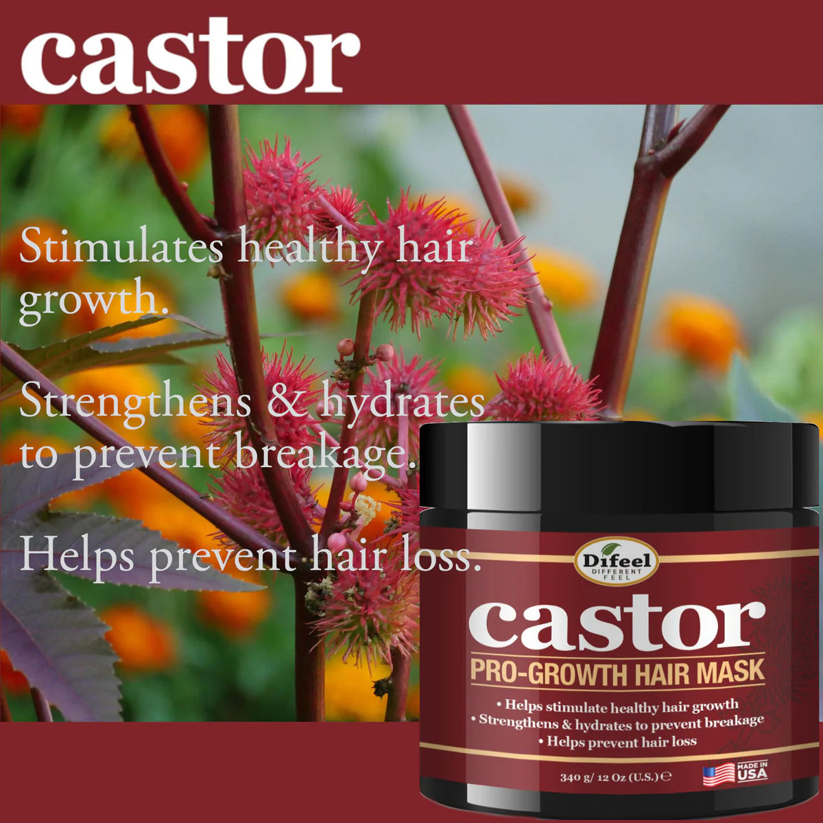 Castor Pro Growth Hair Mask