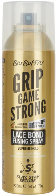 Grip Game Strong Lace Bond Fusing Spray Supreme Hold