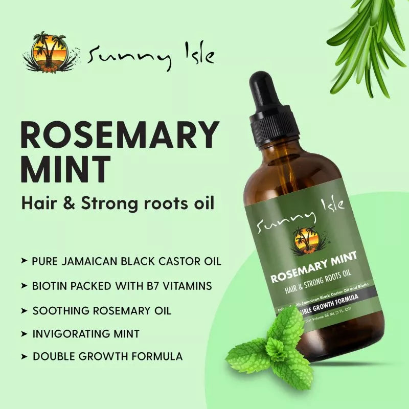 Rosemary Mint Hair & Strong Roots Oil
