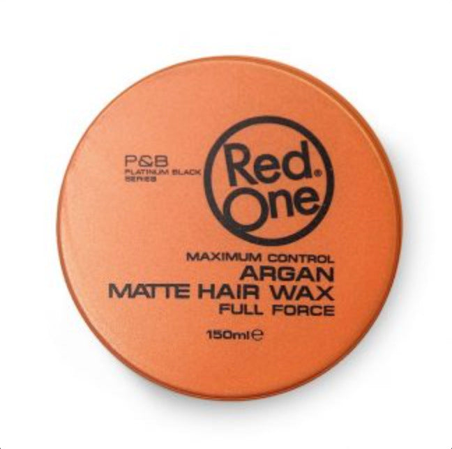 Maximum Control Argan Matte Hair Wax Full Force