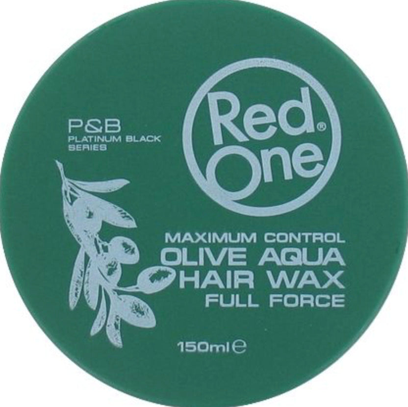 Maximum  Control Olive Aqua Hair Wax Full Force