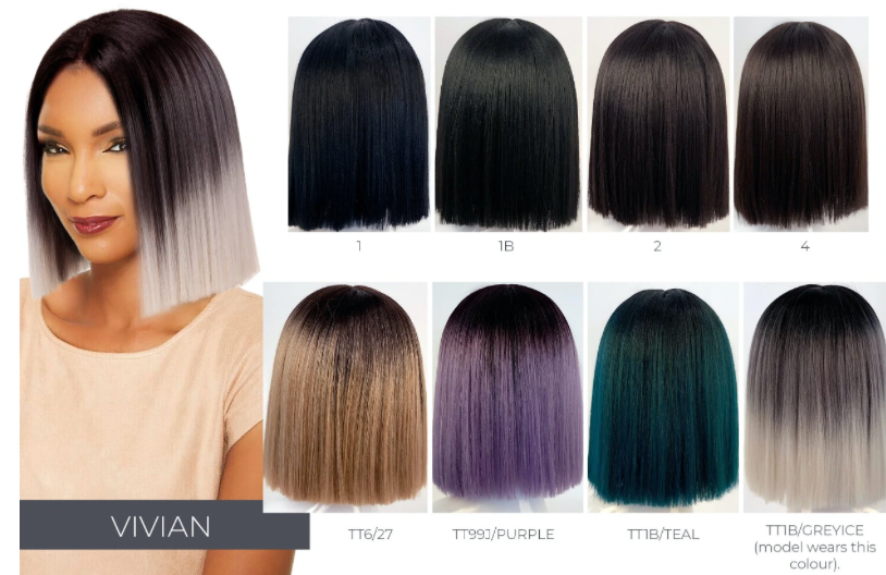 Vivian - Spotlight 100% Superior Synthetic Wig Lace Wig / Parting Wig