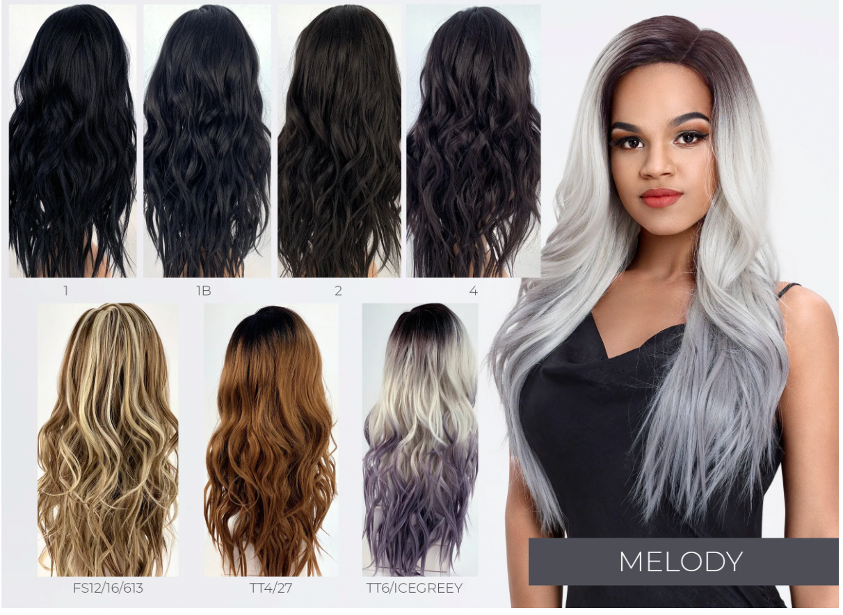 Melody - Spotlight 100% Superior Synthetic Wig Lace Wig / Parting Wig