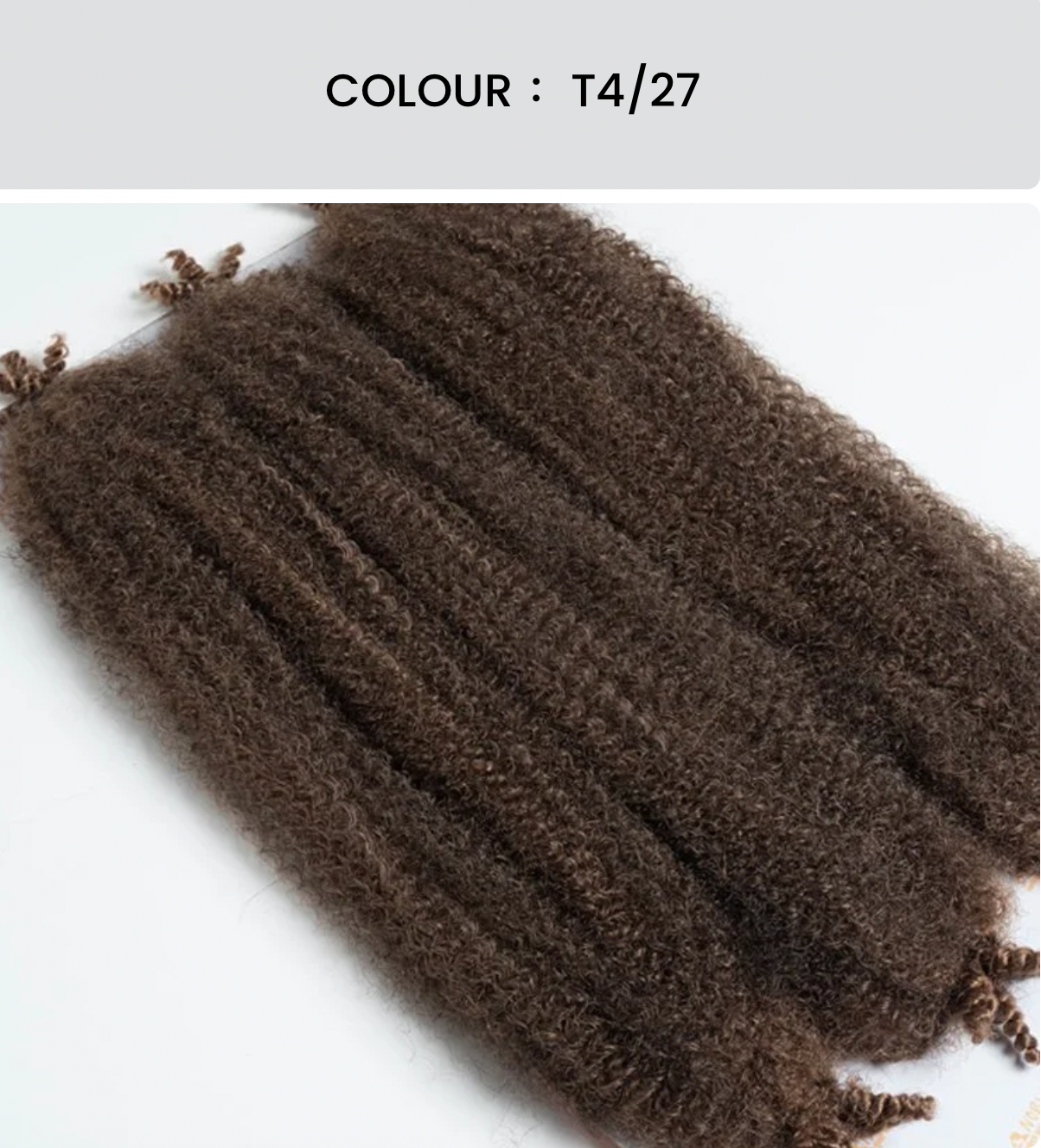 Noble Gold Springy Poppin Twist (Crochet)