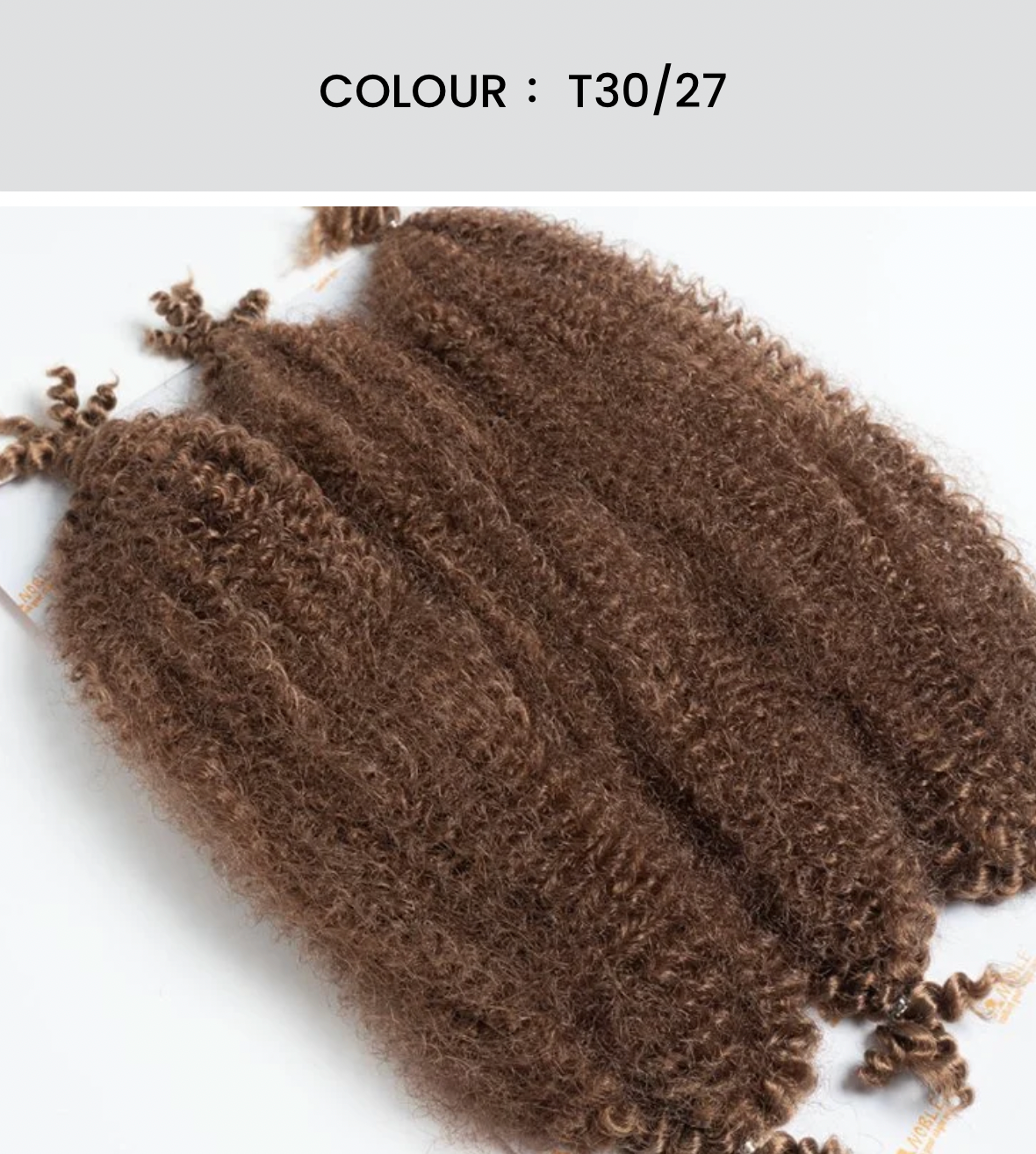 Noble Gold Springy Poppin Twist (Crochet)