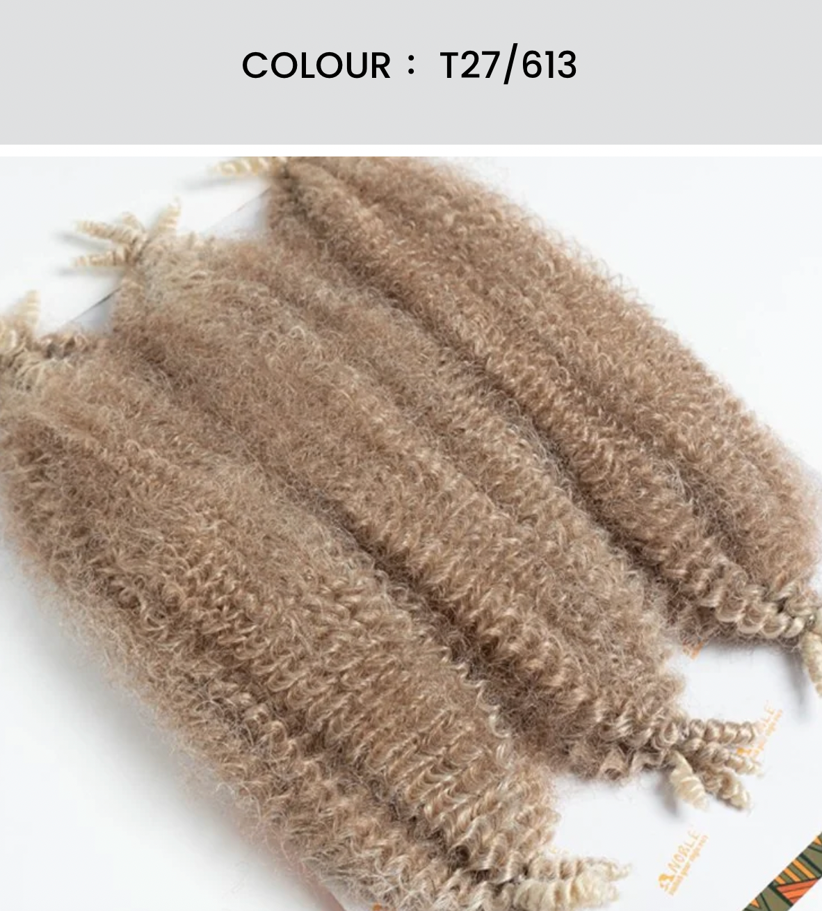 Noble Gold Springy Poppin Twist (Crochet)