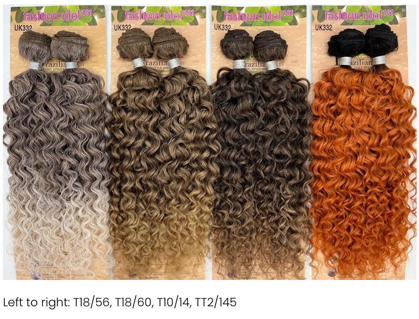 Classic Brazilian Hair Synthetic - Ivory Weave 18"