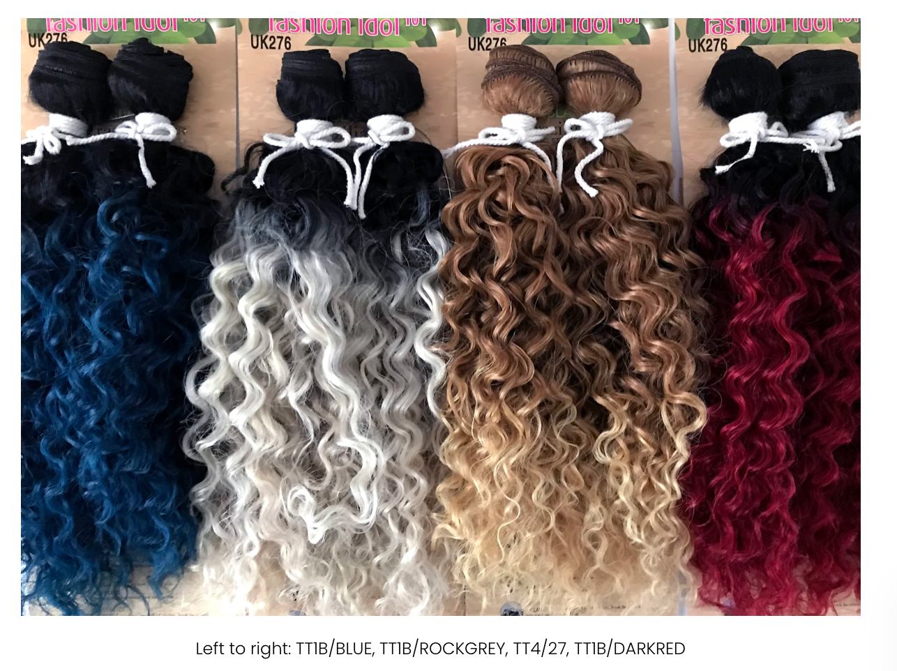 Classic Brazilian Hair Synthetic - Ivory Weave 18"