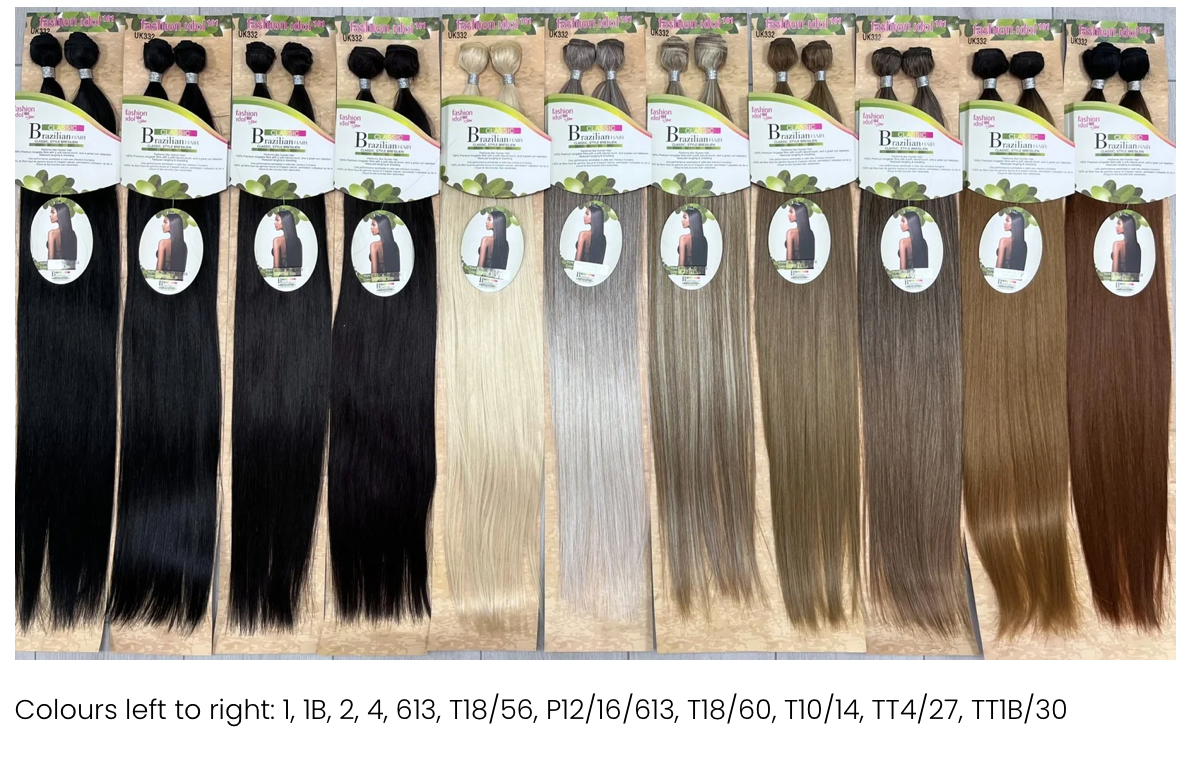 Classic Brazilian Hair Synthetic - Glossy Weave 30"