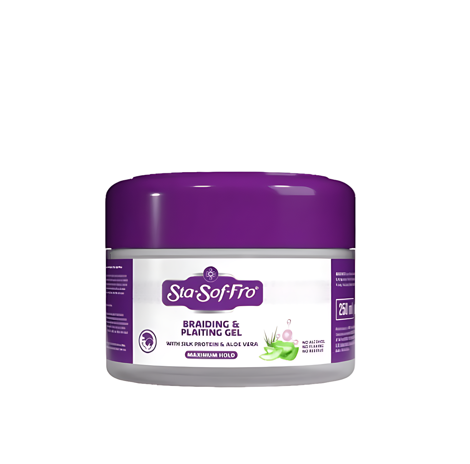 Braiding & Plaiting Gel With Silk Protein & Aloe Vera Maximum Hold