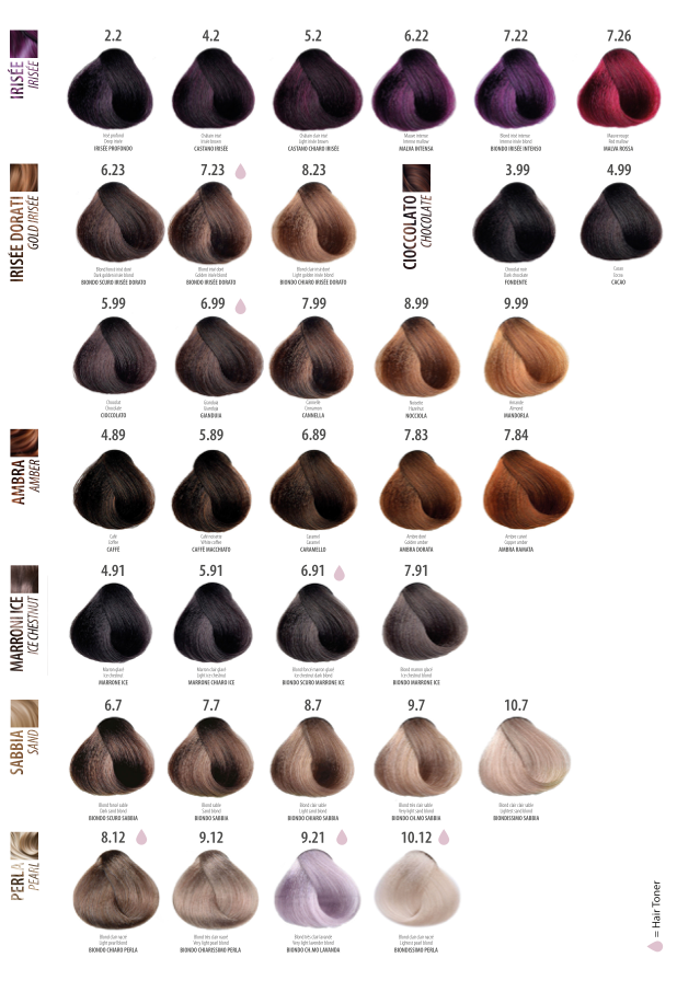 Hair Color Professional Coloring Cream (with keratin & ceramides)