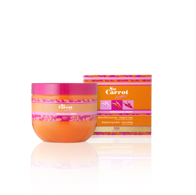 So Carrot So White Brightening Cream - Face & Body With Carrot Oil