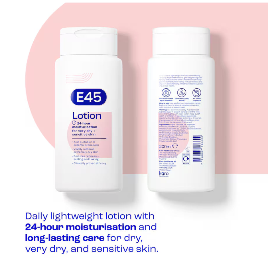 Moisturising Lotion For Dry An Sensitive Skin