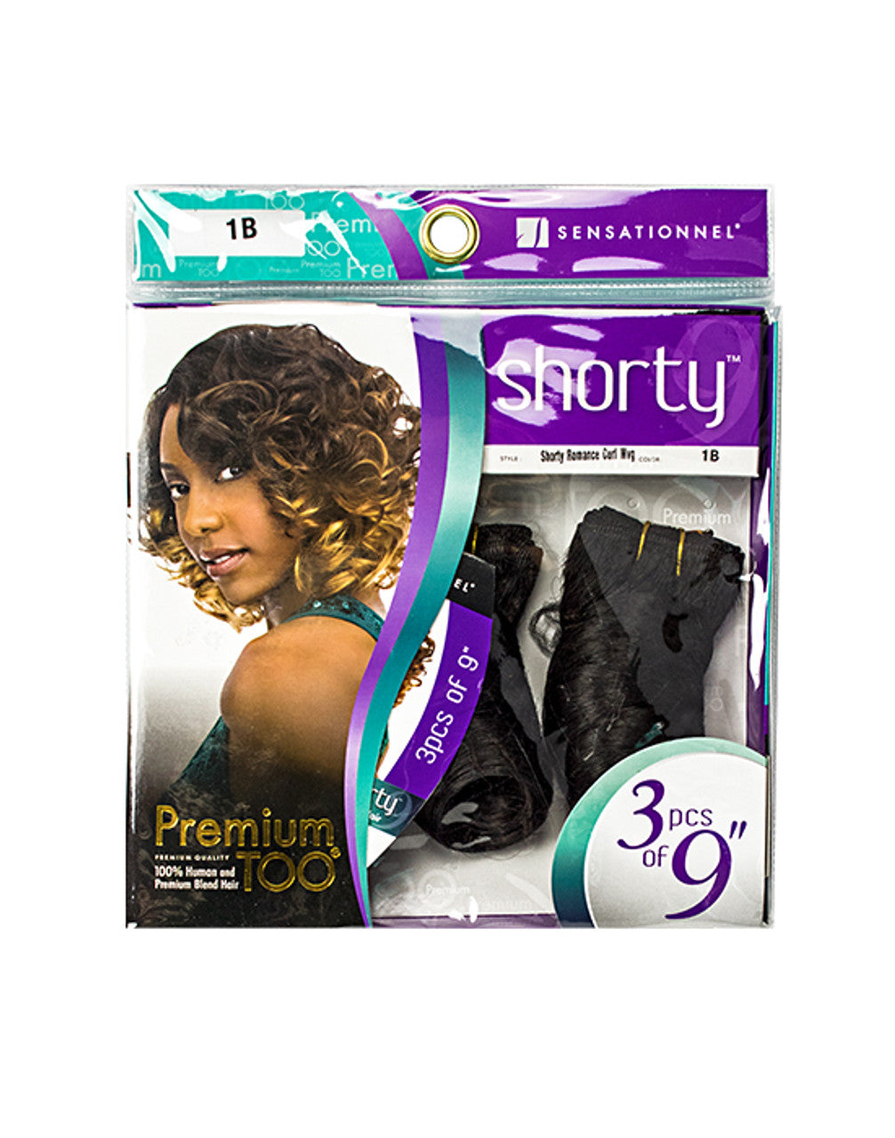 Premium Too Shorty - Romance Curl Weave 100% Human Hair