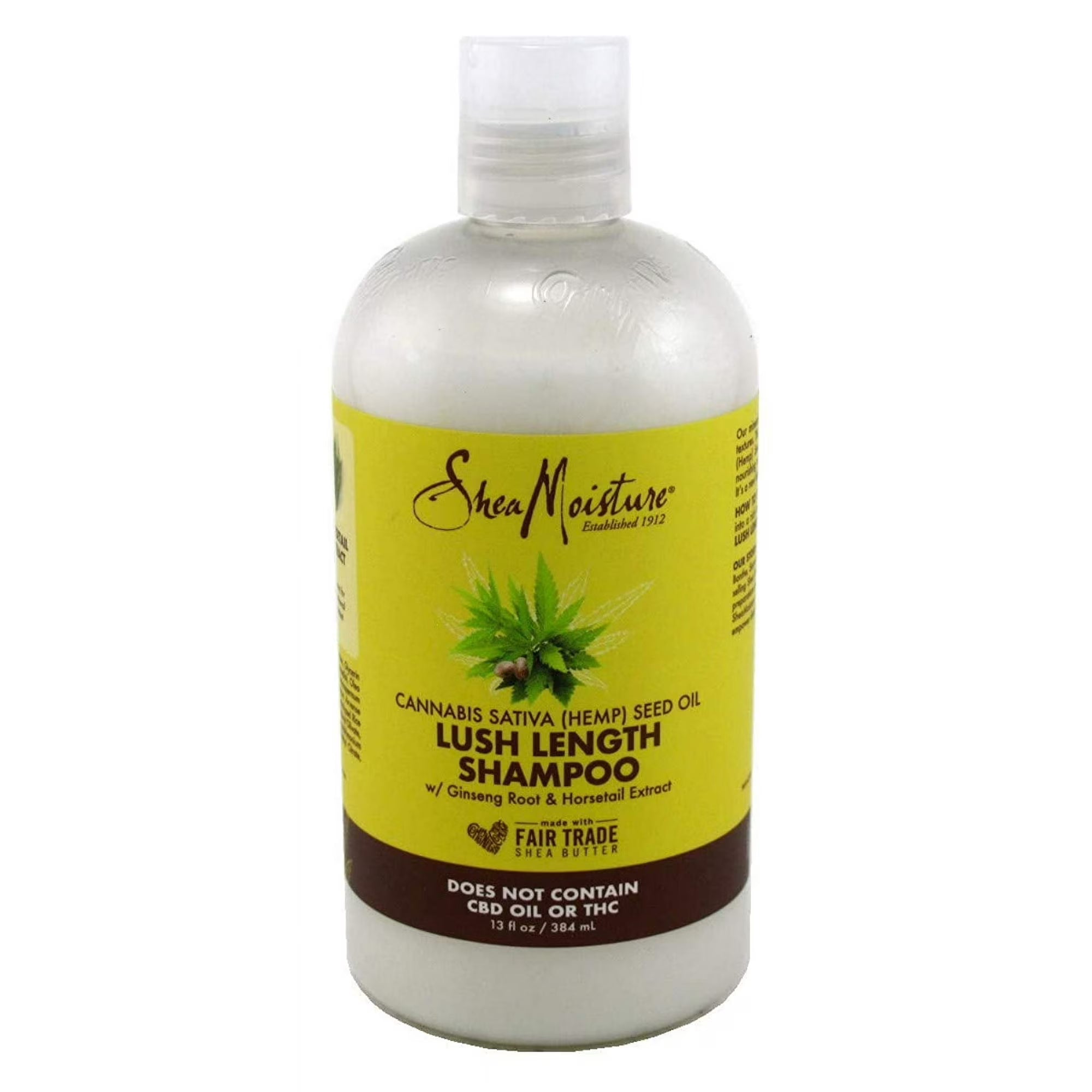 Cannabis Sativa Hemp Seed Oil Lush Length Shampoo