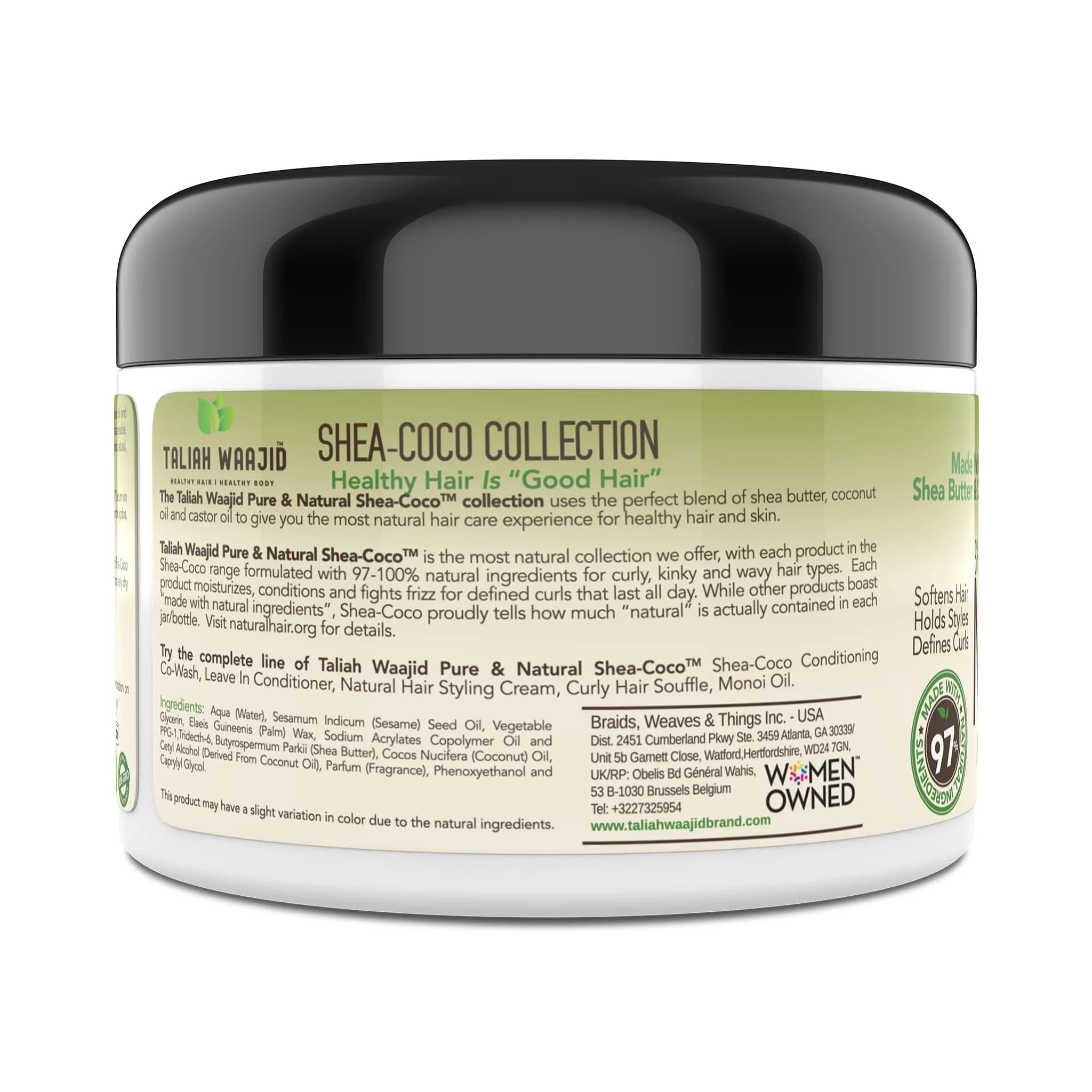 Shea Coco Natual Hair Moisturizing Detangling & Styling Cream