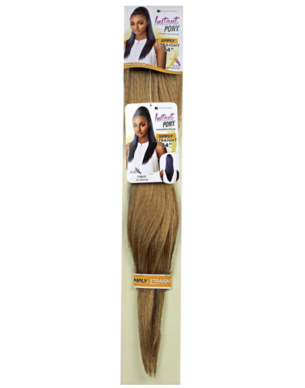 Instant Synthetic Pony - Simply Straight 24"