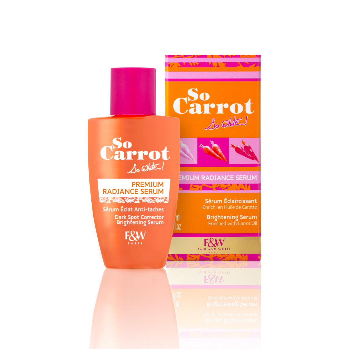 So Carrot So White Premium Radiance Serum Dark Sport Corrector Brightening Serum With Carrot Oil