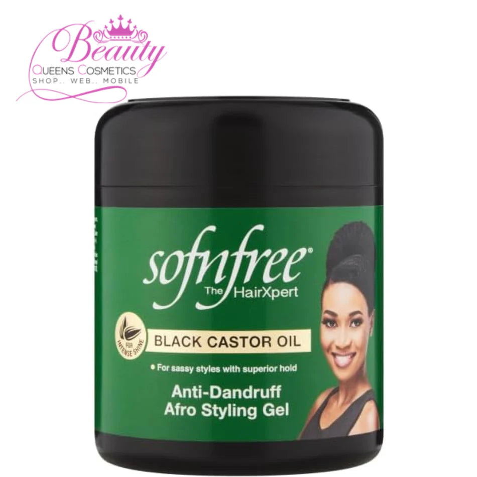Black Castor Oil Anti Dandruff Afro Styling Gel