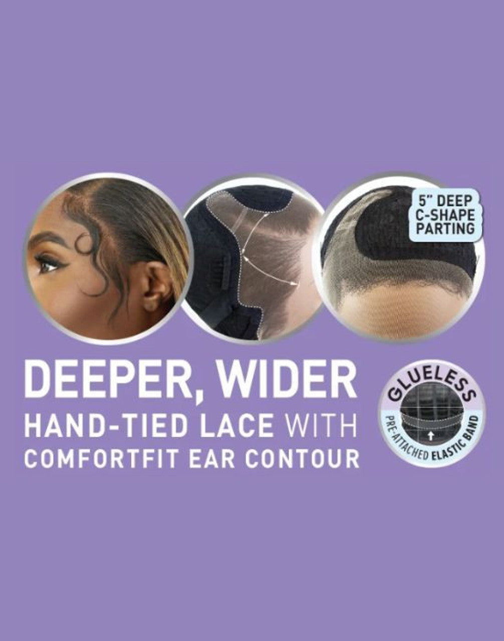 Outre Melted Hairline Swirlista Synthetic Lace Wig - Swirl 103