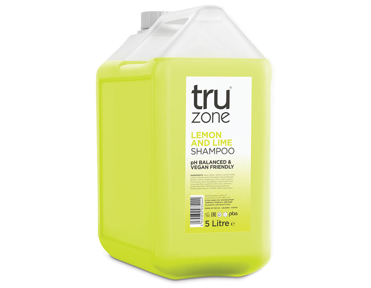 Lemon And Lime Shampoo Ph Balanced & Vegan Friendly
