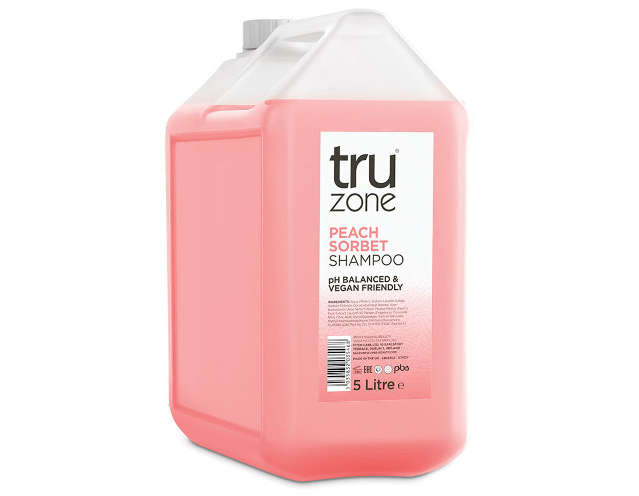 Peach Sorbet Shampoo Ph Balanced &  Vegan Friendly