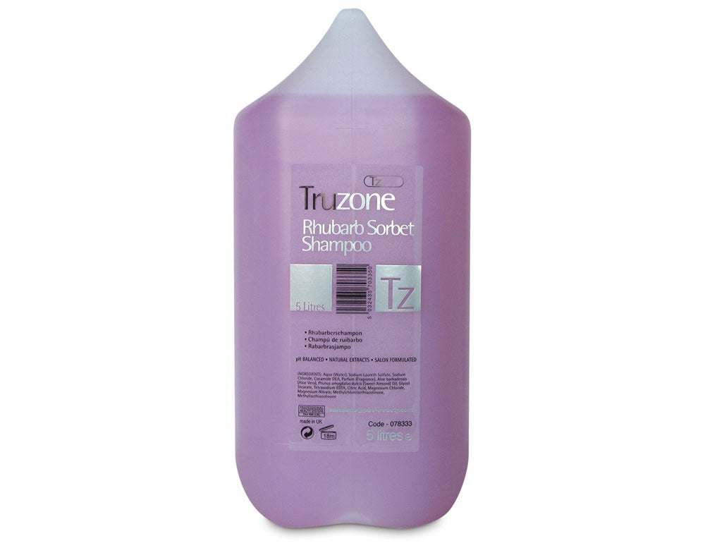 Rhubarb Sorbet Shampoo Ph Balanced, Natural Extract, Salon Formulated