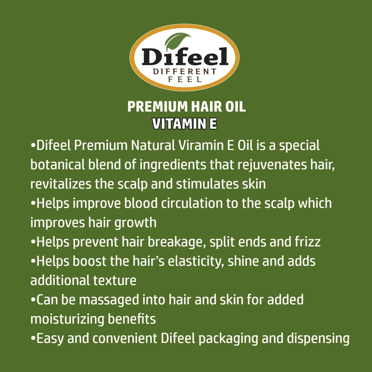 Vitamin E Premium Hair Oil
