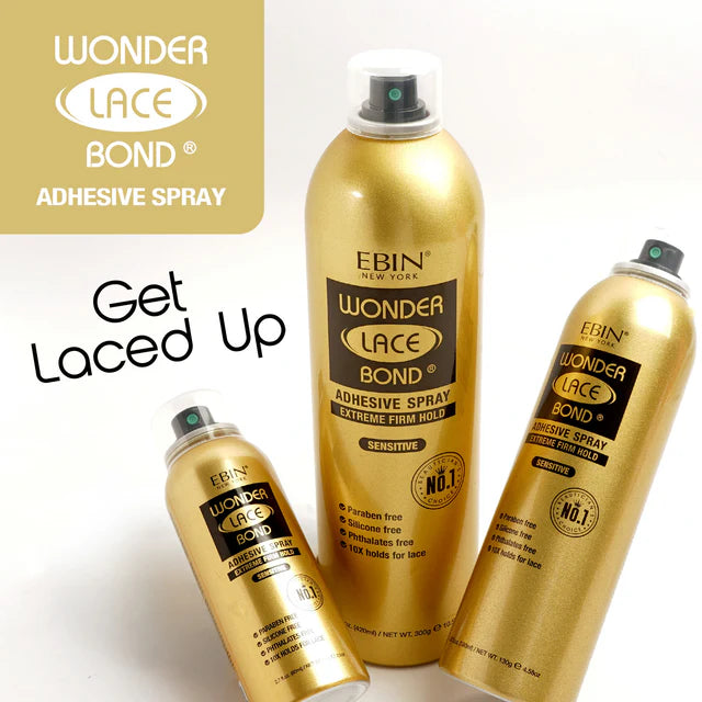 Wonder Lace Bond Adhesive Spray Extreme Firm Hold Sensitive