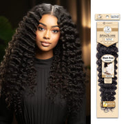 Temptation Deep Wave 100% Unprocessed Virgin Brazillian Hair Weave