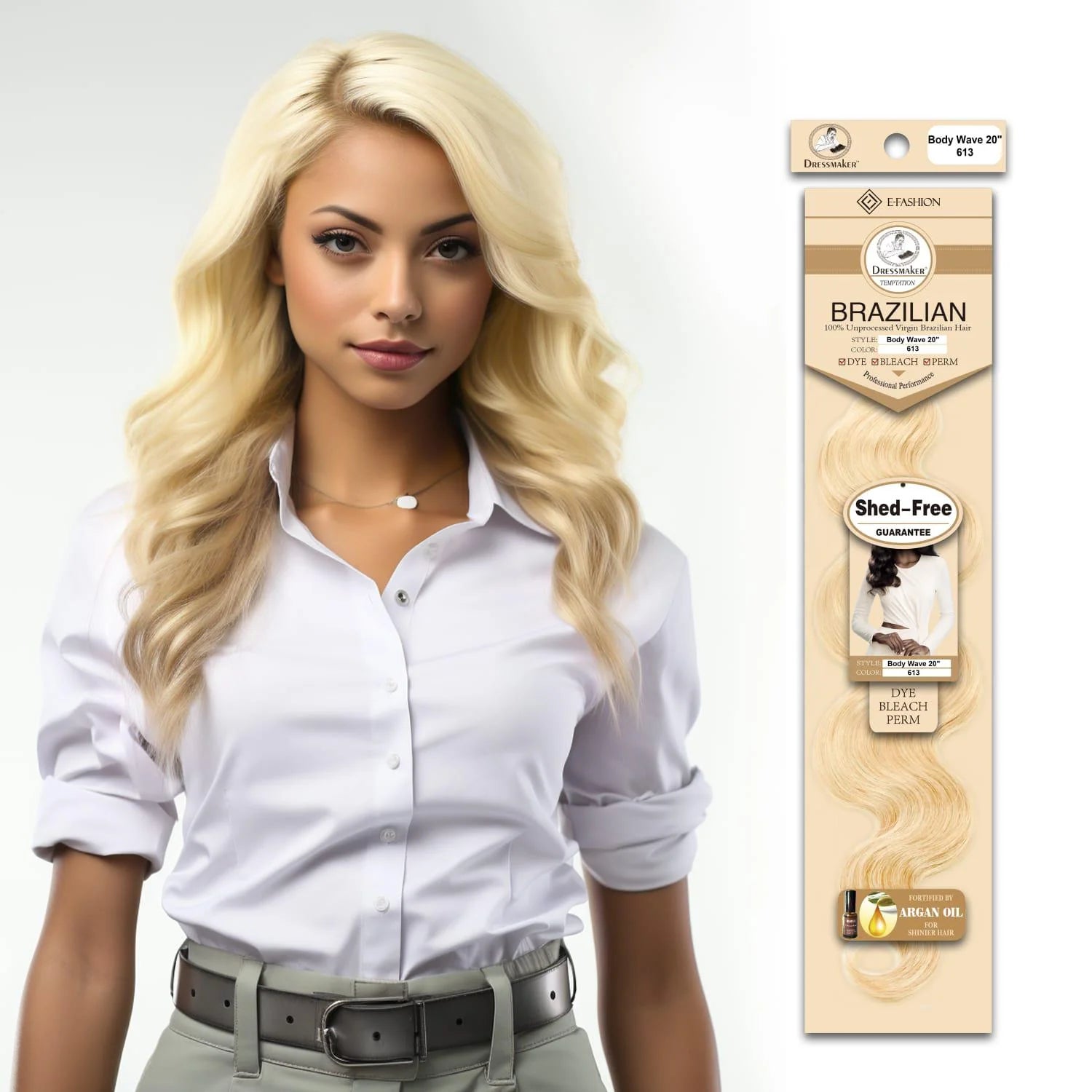 Temptation Body Wave 100% Unprocessed Virgin Brazillian Hair Weave