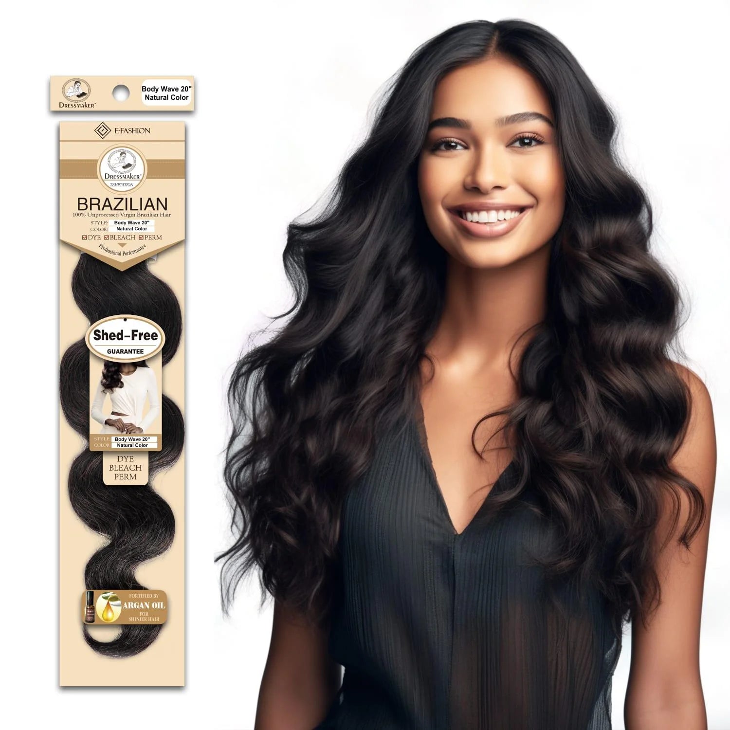 Temptation Body Wave 100% Unprocessed Virgin Brazillian Hair Weave