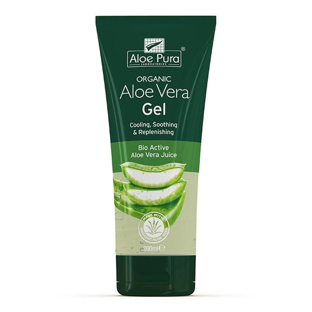 Organic Aloe Vera Gel With Aloe Vera Juice